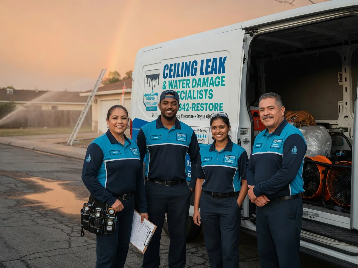 Ceiling Leak Cleanup company in Knightdale, NC