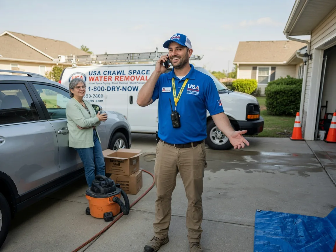 Crawl Space Water Removal Knightdale, NC FAQs
